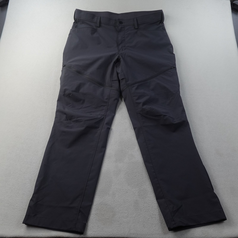 Alaskan Hardgear AlpineFlex Zip Off Pants Mens 36x29 Coal Hiking Convertible